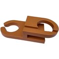W Unlimited Double Sided Adirondack Chair Wine & Cup Holder, Walnut SW2113WN